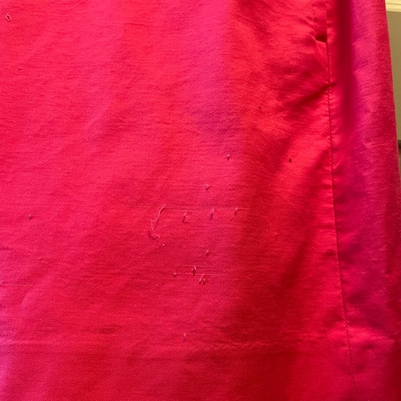 Loft Hot pink loft skirt with pockets petite size 2 - Picture 2 of 2
